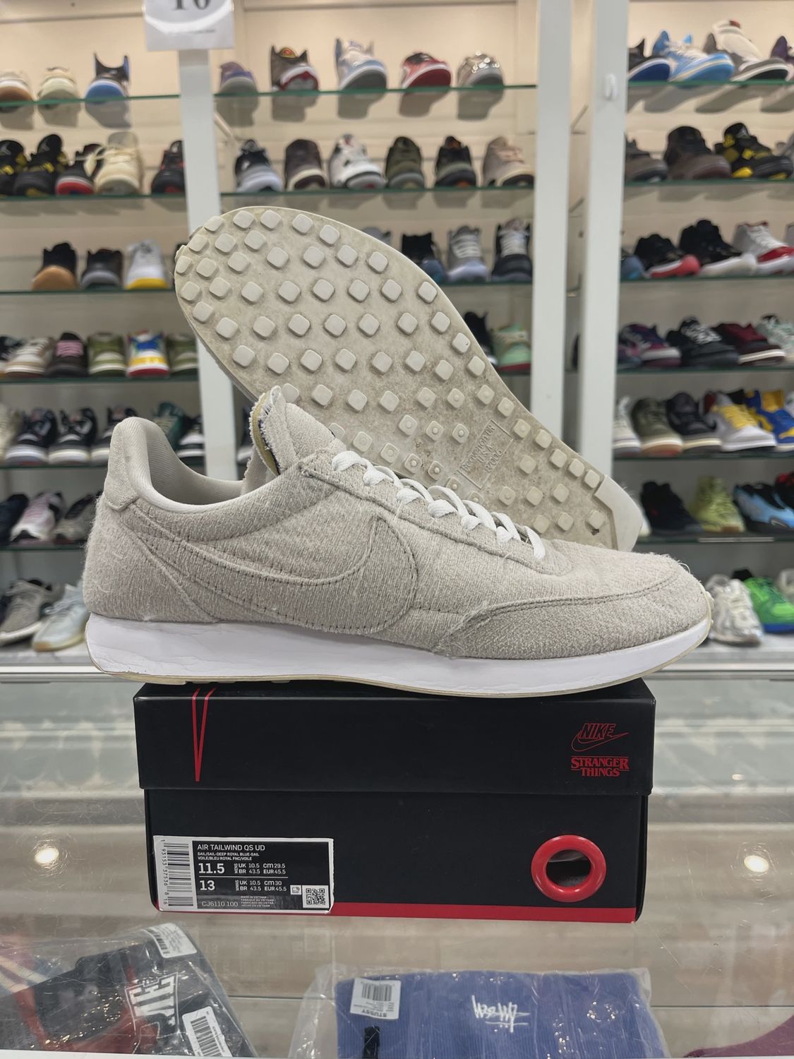 Nike Air Tailwind 79 Stranger Things Sail Upside Down Pack • Pre-Owned [3534]