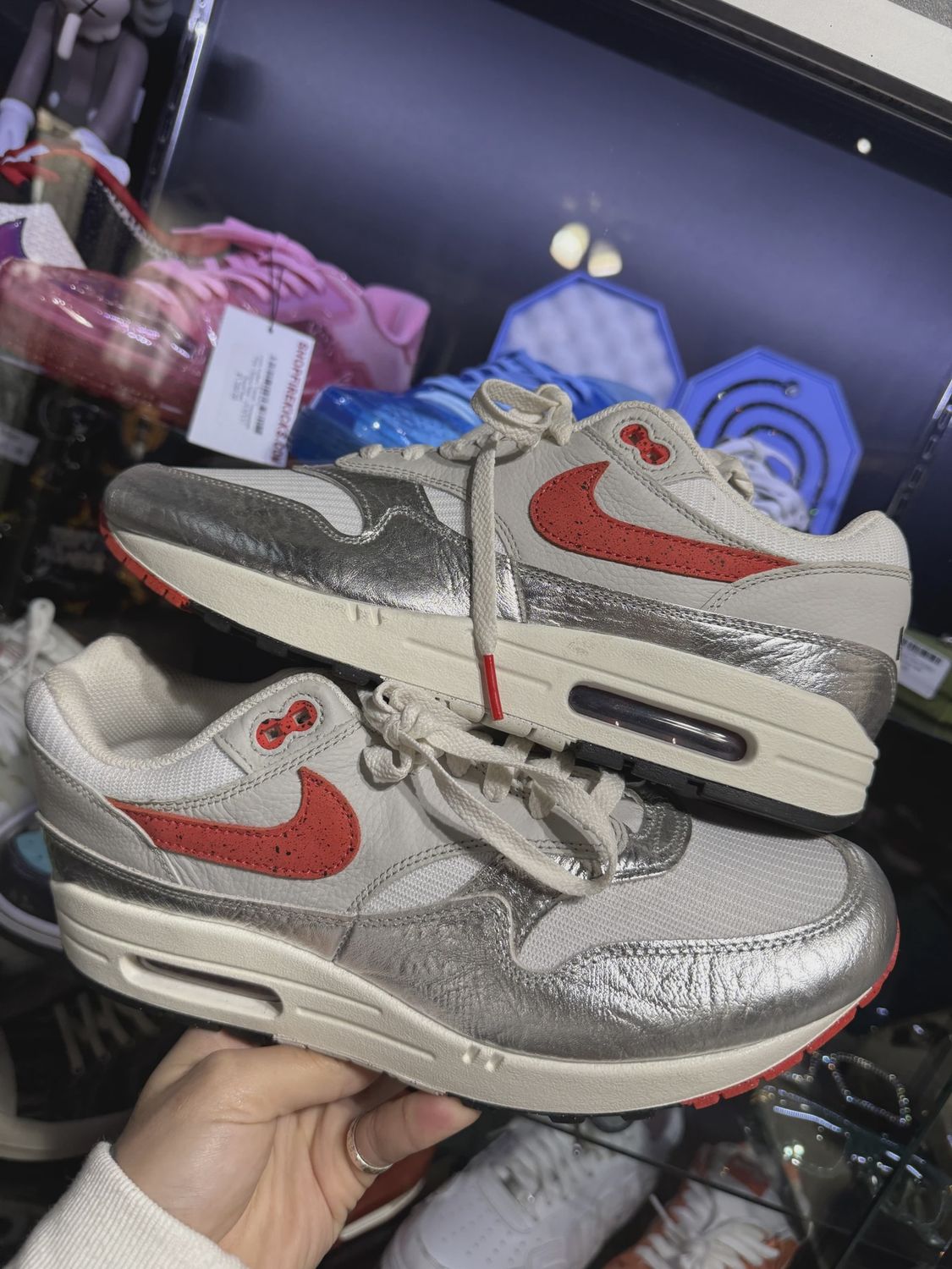 Nike Air Max 1 PRM SE Hot Sauce No Box • Pre-Owned [0313]