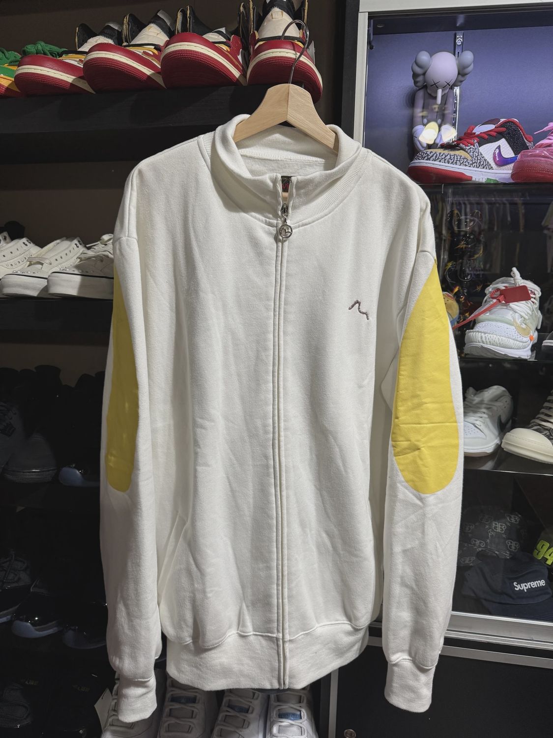 Evisu white hoodie • Pre-Owned [1263]