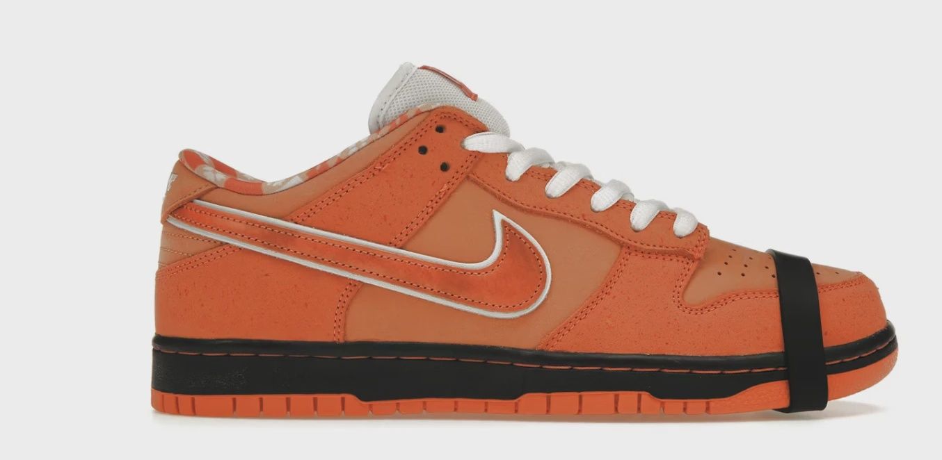 Nike SB Dunk Low Concepts Orange Lobster • Brand New [1009]