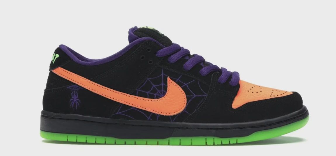 Nike SB Dunk Low Night of Mischief Halloween • Brand New [1389]