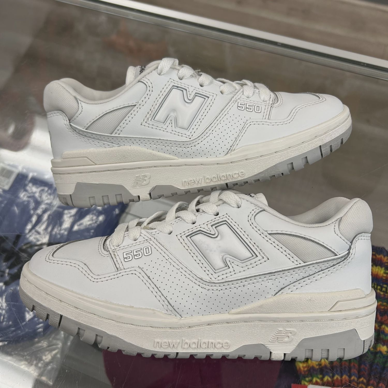 New Balance 550 White no box • Pre-Owned [6534]