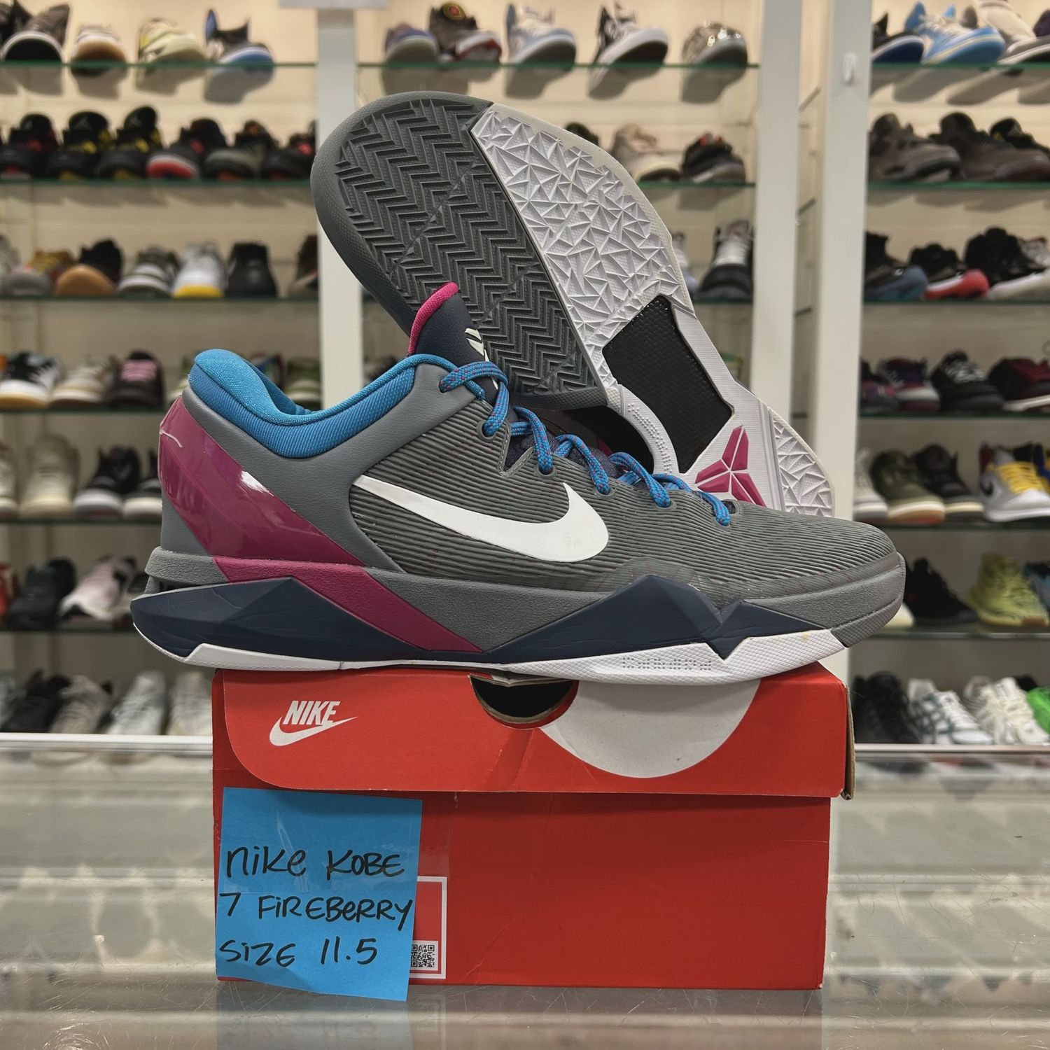 Nike Kobe 7 Fireberry (London) • Pre-Owned [8678]