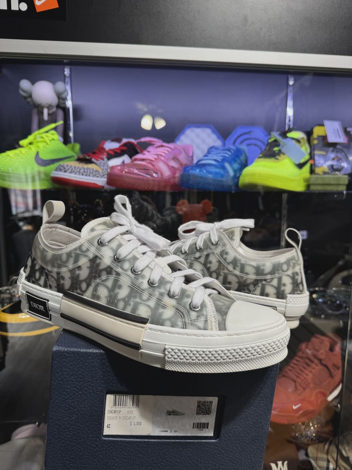 Dior B23 League Low Top Sneaker • Pre-Owned [2902]