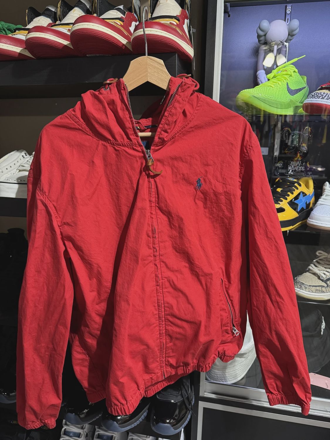 Polo Ralph Lauren Red Jacket size L • Pre-Owned [1150]