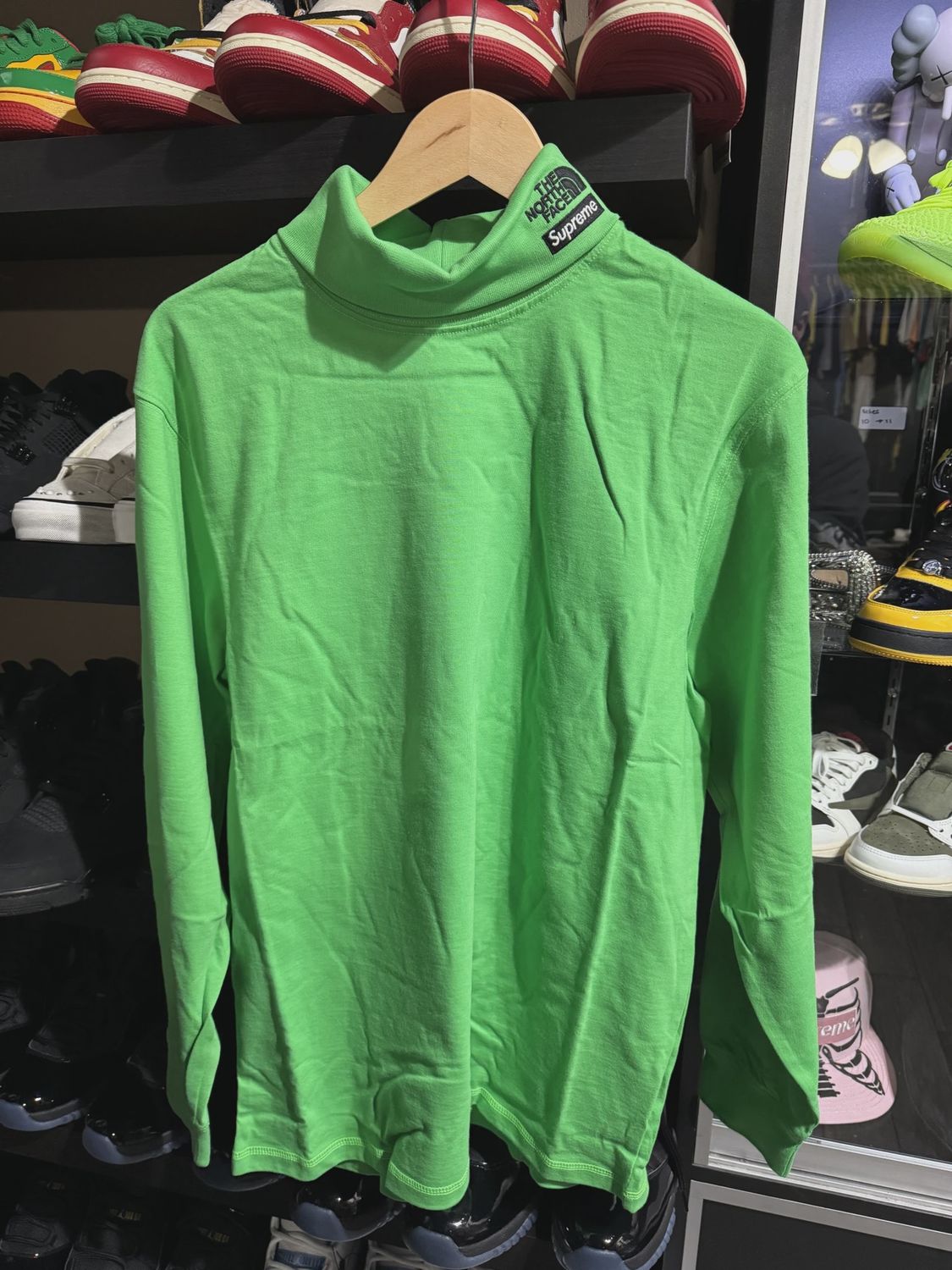 Supreme Northface Green Turtleneck size M • Brand New [1189]