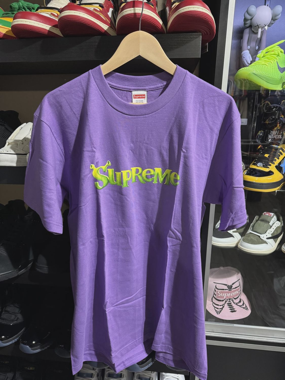 Supreme Shrek Tee Purple L • Brand New [3291]