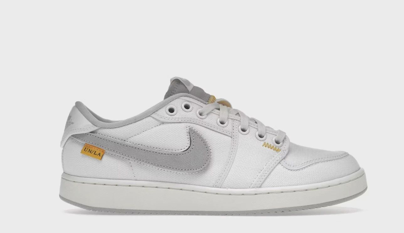Jordan 1 Retro AJKO Low SP Union White Canvas • Brand New [1896]