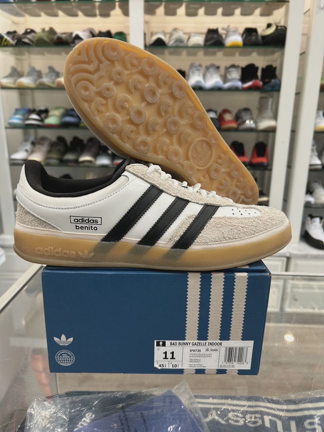 adidas Gazelle Indoor Bad Bunny • Pre-Owned [3090]