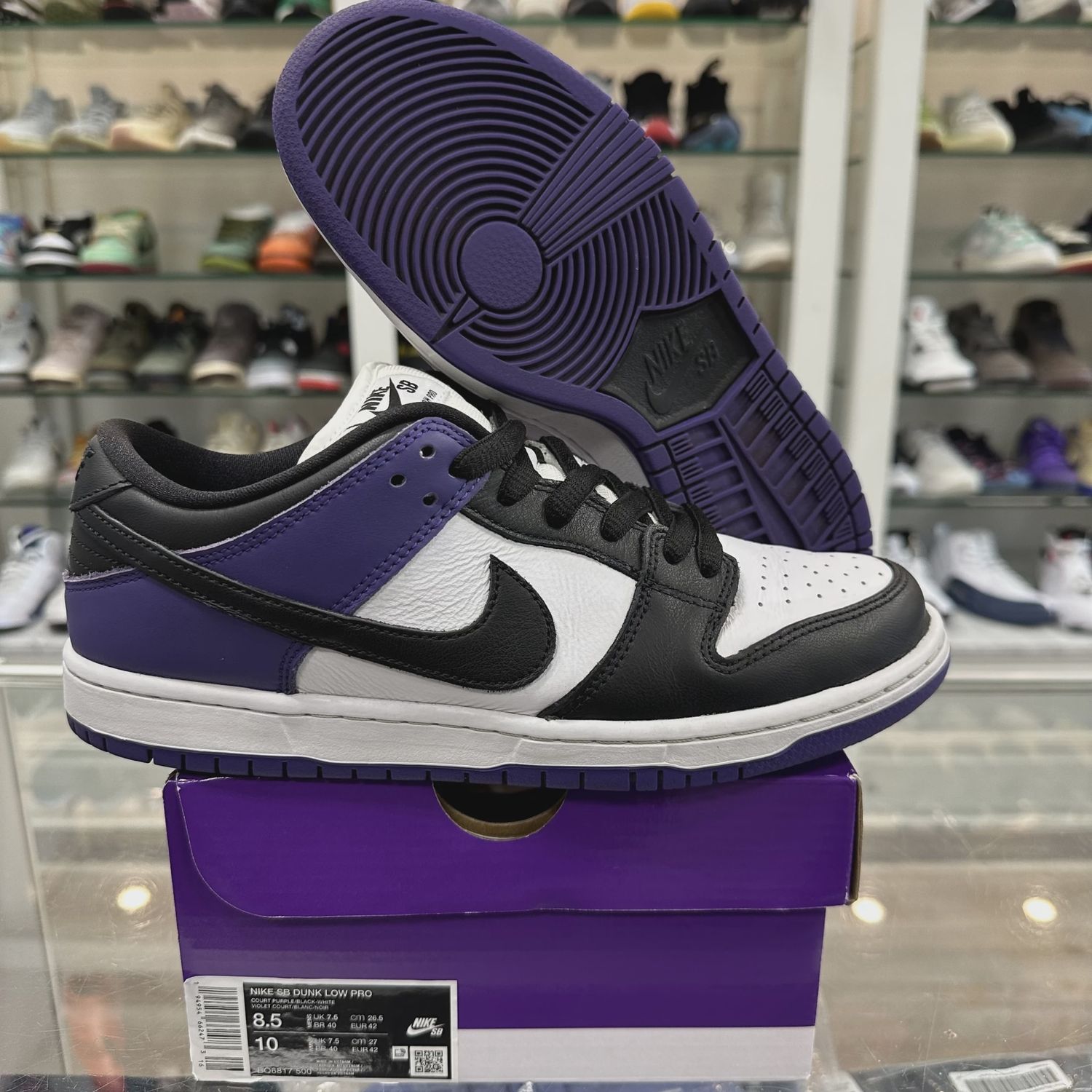 Nike SB Dunk Low Court Purple • Pre-Owned [7157]