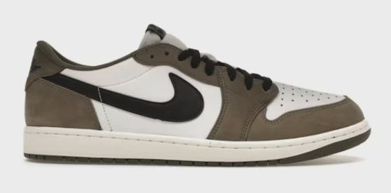 Air Jordan 1 Retro Low Original Medium Olive • Brand New [0936]