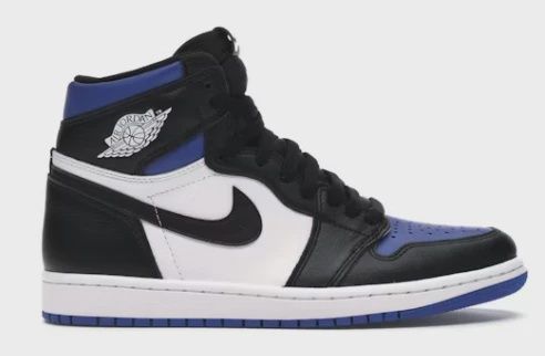 Air Jordan 1 Retro High Royal Blue Toe • Brand New [1662]