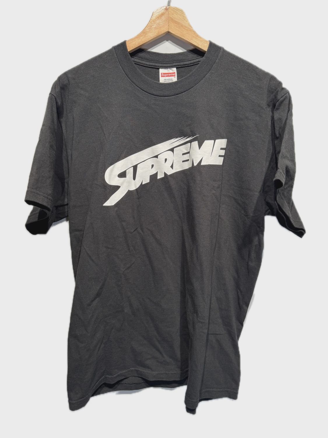 Supreme Mont Blanc Tee Black M • Pre-Owned [7040]