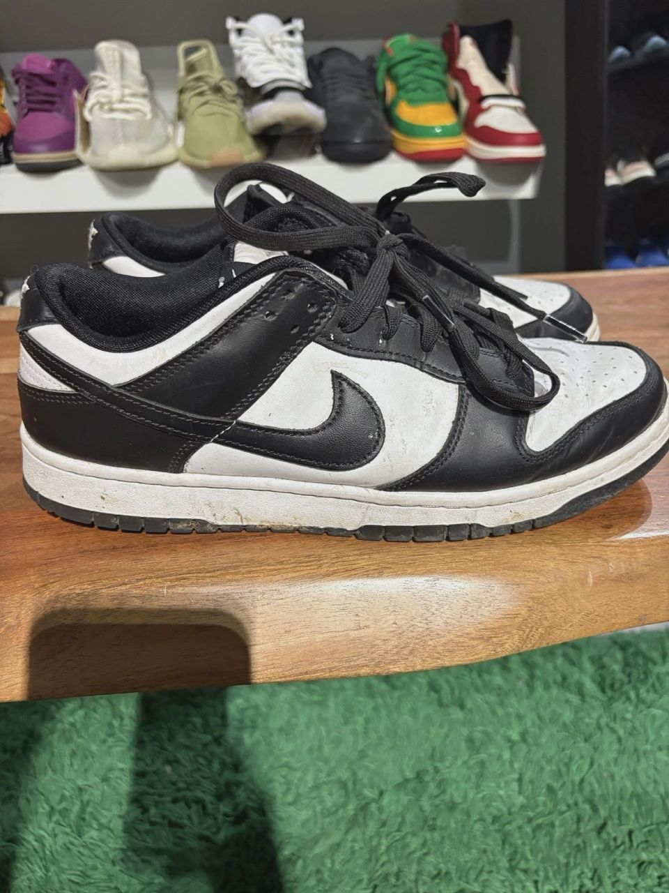 Nike Dunk Low Retro White Black Panda No Box • Pre-Owned [6397]
