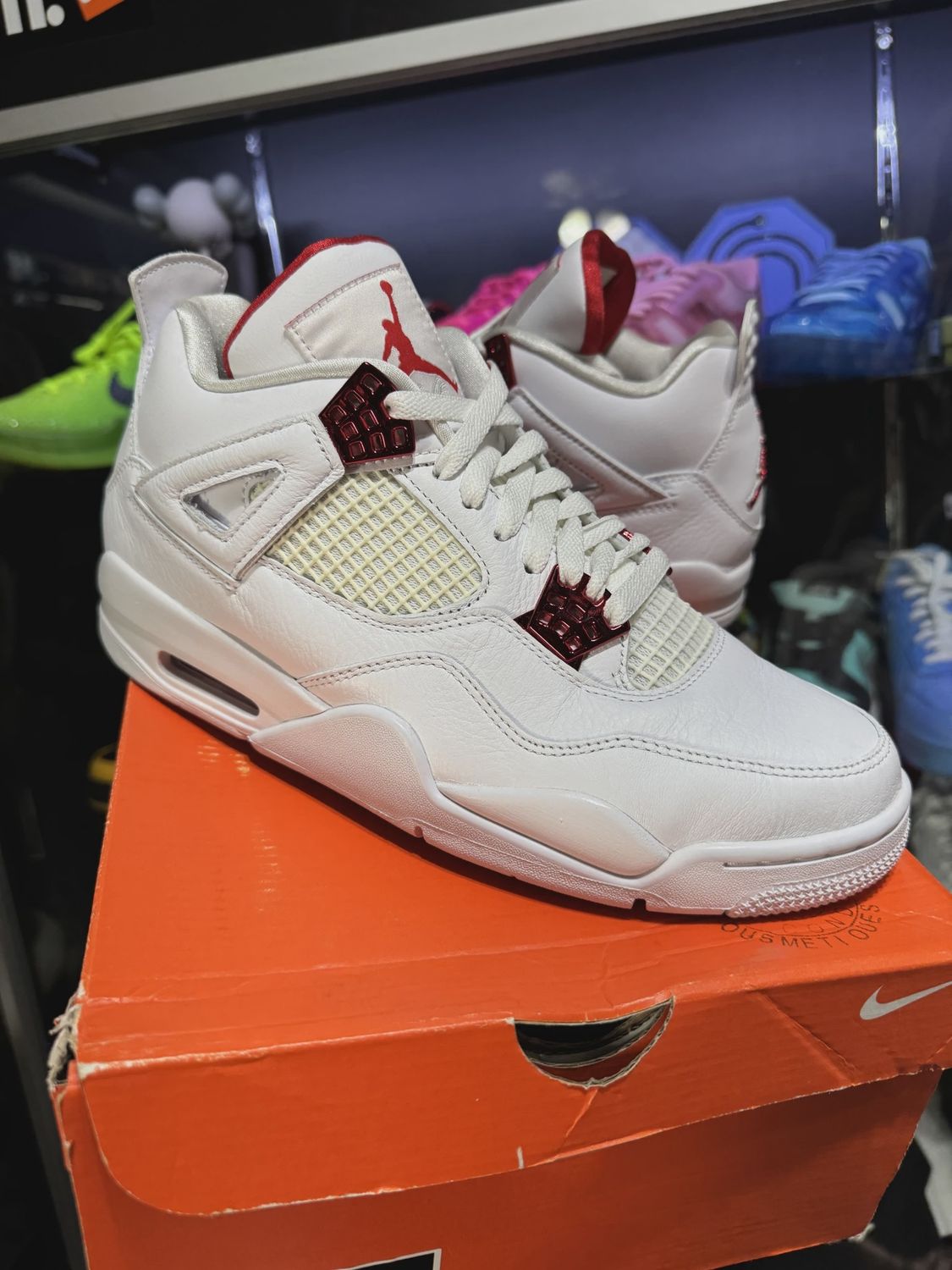 Air Jordan 4 Retro Metallic Red • Brand New [9442]