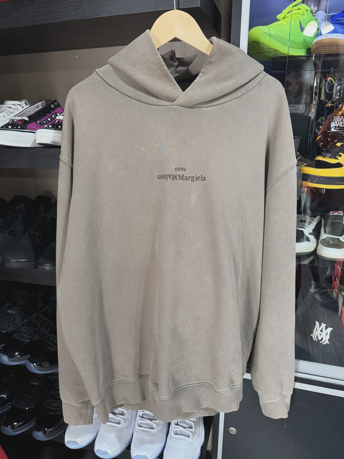 Madison Margiela Brown Hoodie sz M • Pre-Owned [4126]
