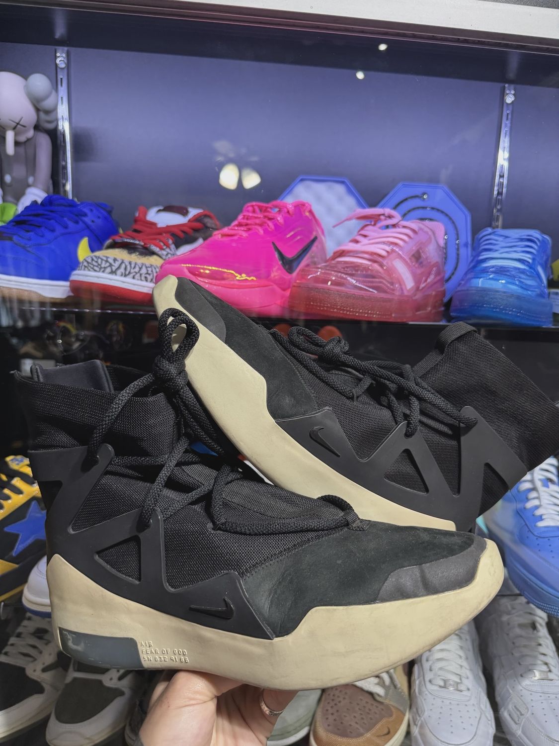 Nike Air Fear Of God 1 Black - NO BOX • Pre-Owned [6607]