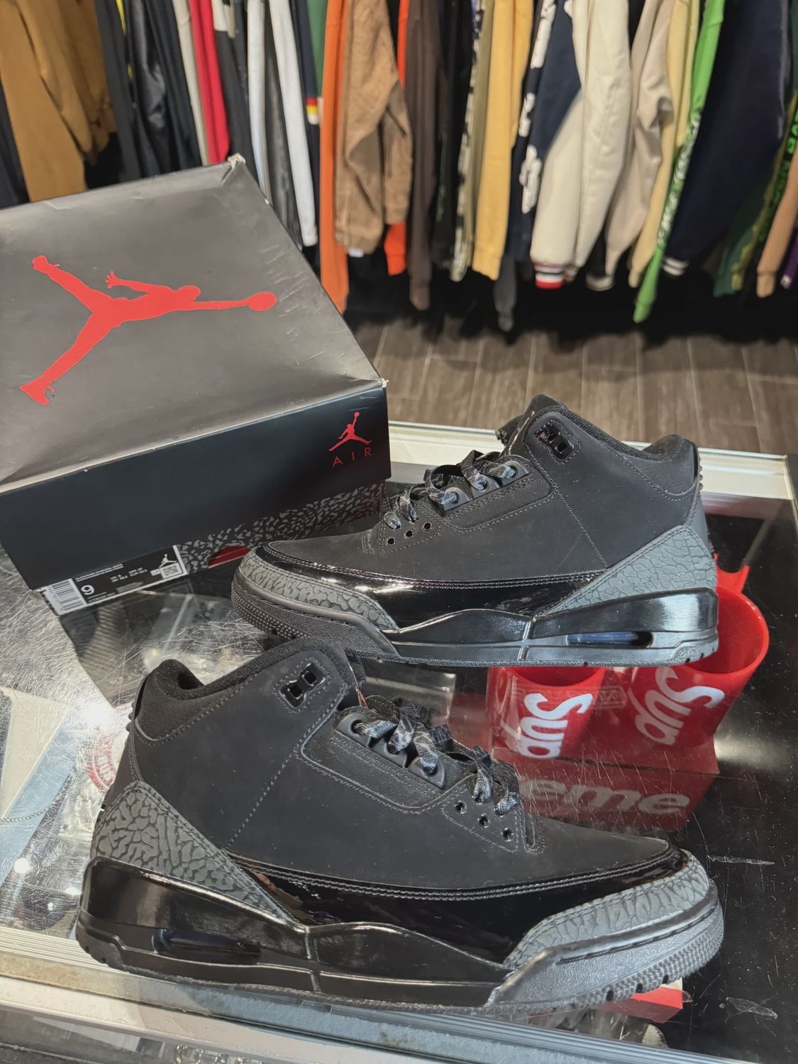 Air Jordan 3 Retro Black Cat (2025) • Pre-Owned [5897]