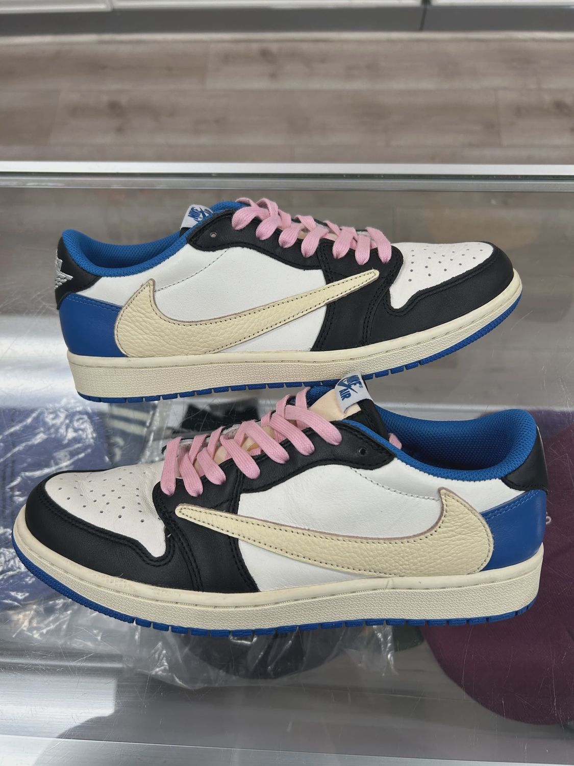 Jordan 1 Low Fragment x Travis Scott NO BOX • Pre-Owned [7492]