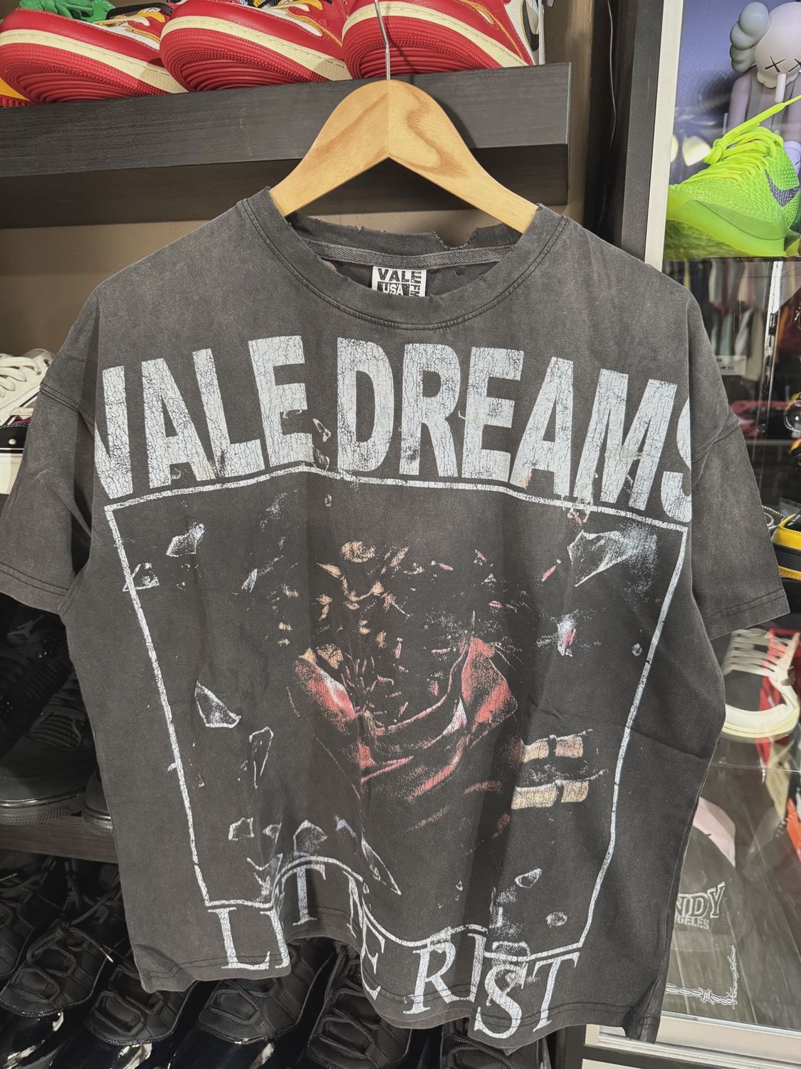 Vale Forever Red Dress Tee Black size L • Brand New [0489]