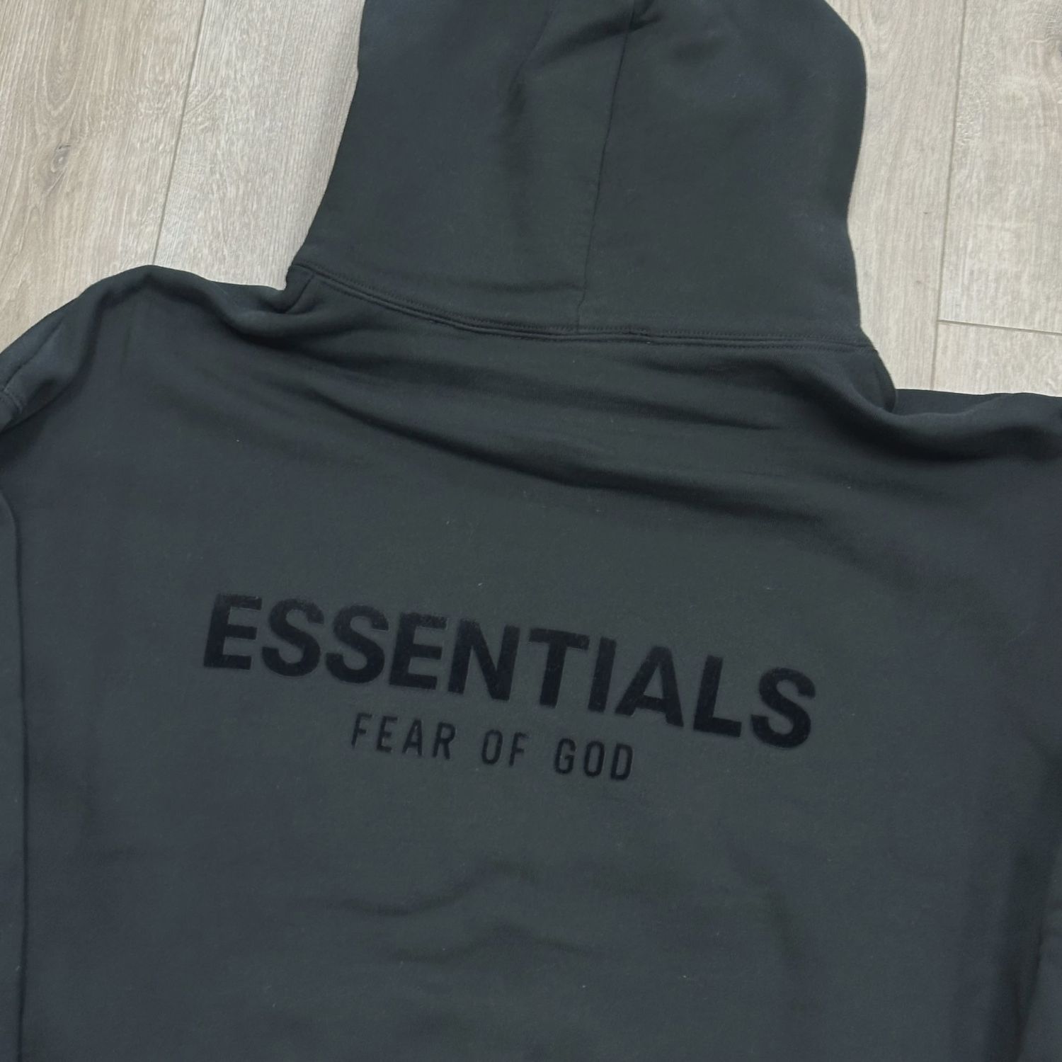Essentials Jet Black Limo Hoodie • Pre-Owned [2583]