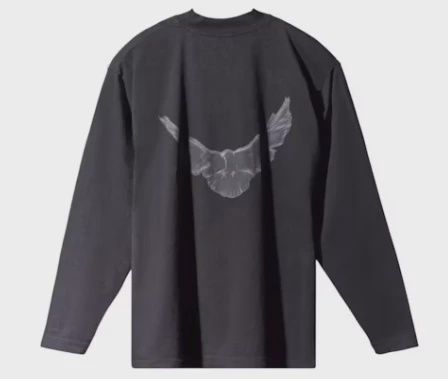Yeezy Gap x Balenciaga Dove Tee Dark Grey • Brand New [0930]