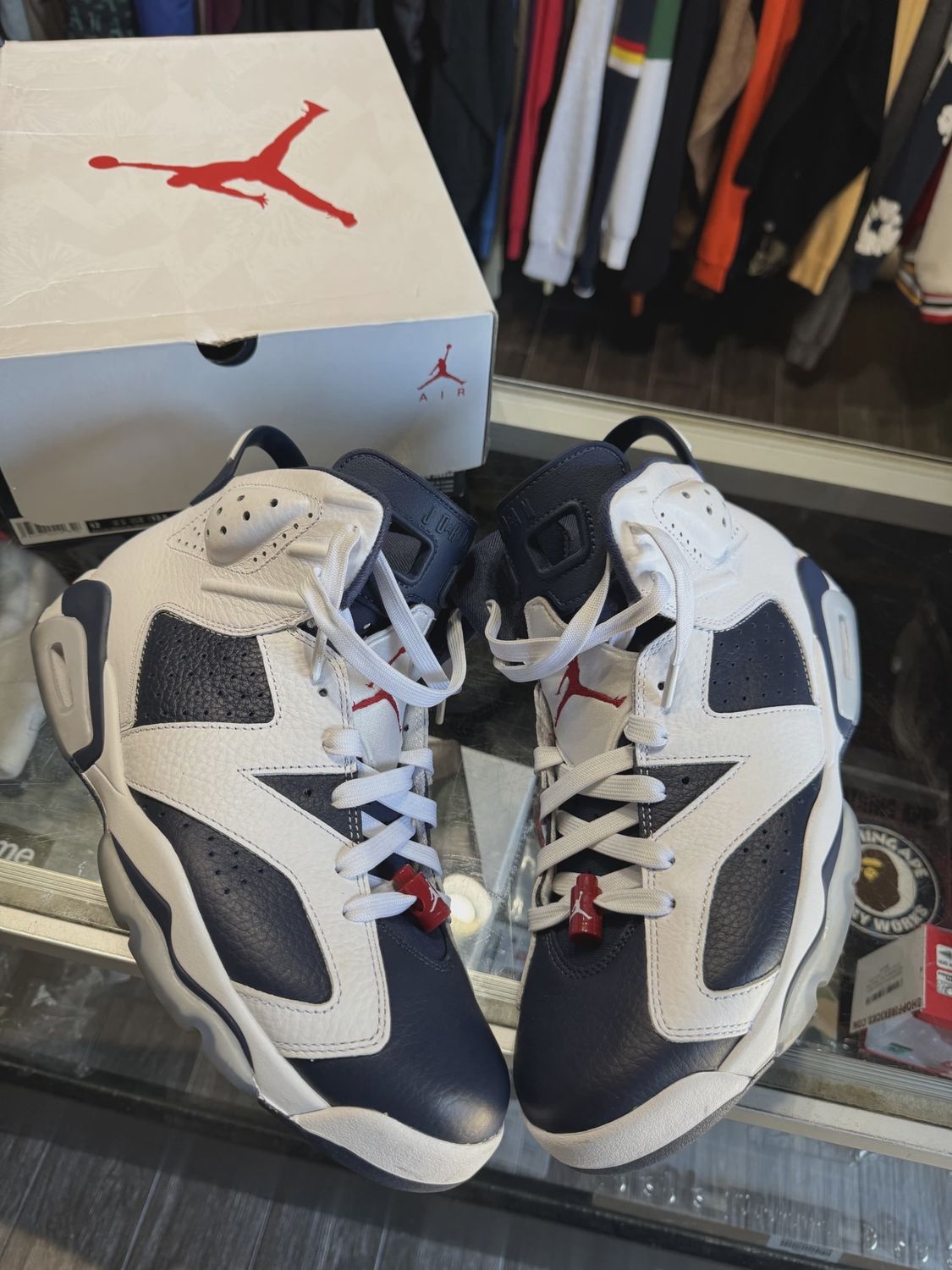 Air Jordan 6 Retro Olympic (2024) • Pre-Owned [4626]