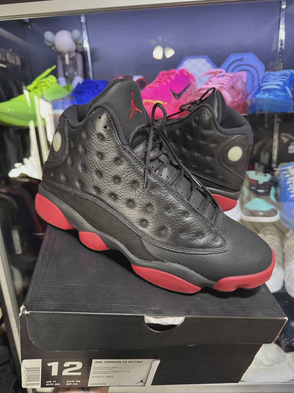 Air Jordan 13 Retro Dirty Black Red • Pre-Owned [0706]