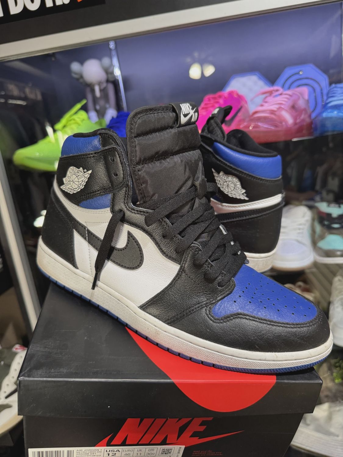 Jordan 1 Retro High Royal Toe • Pre-Owned [3336]