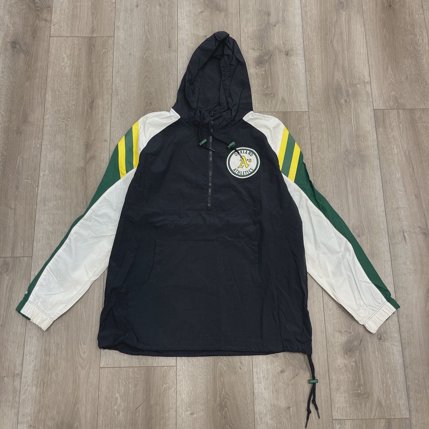 Mitchell and Ness Oakland A's Warmup Jacket • Pre-Owned [0952]