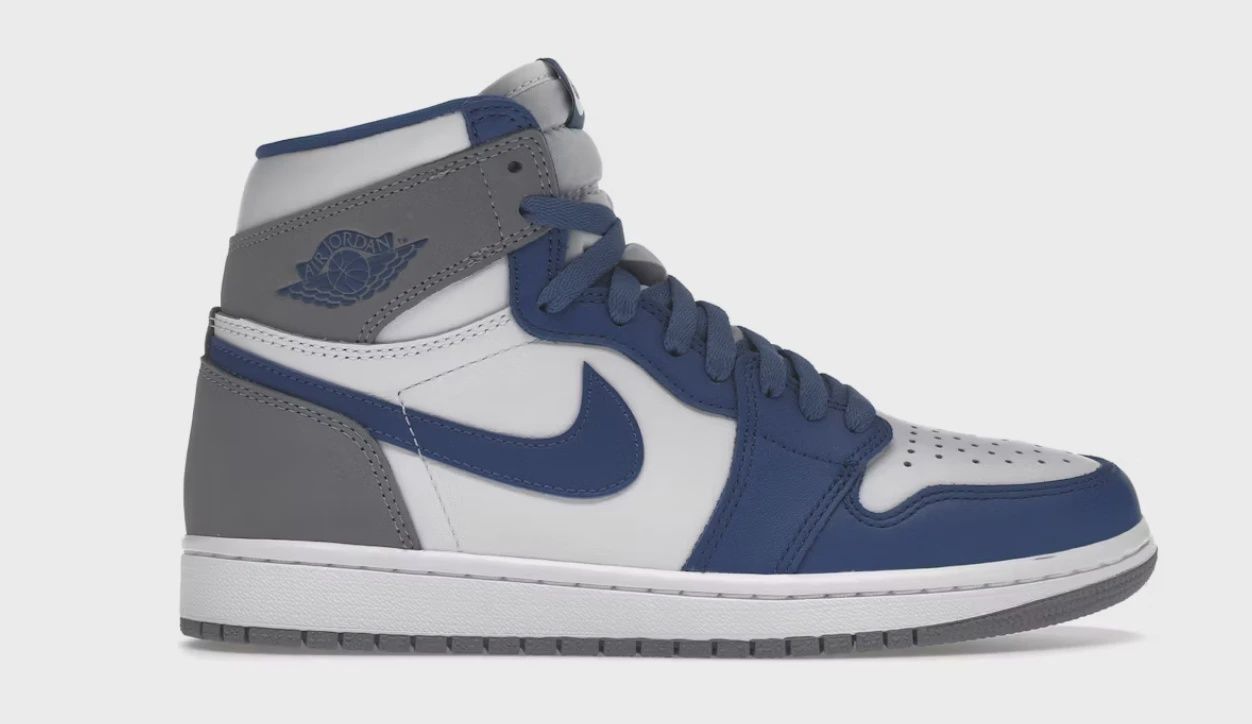 Air Jordan 1 Retro High Original True Blue • Brand New [7158]