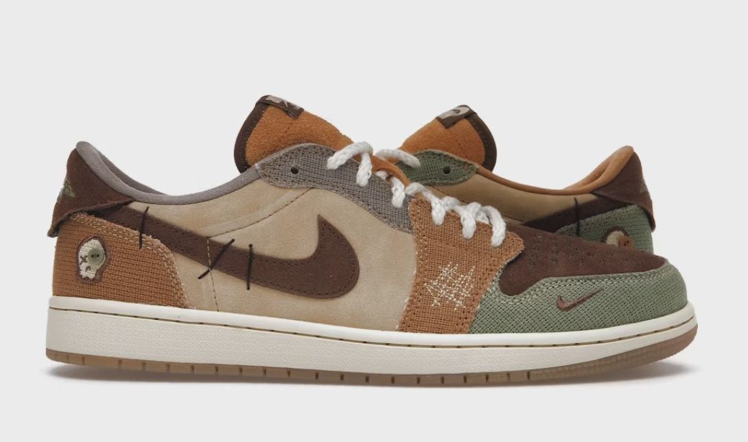 Air Jordan 1 Retro Low Original Zion Williamson Voodoo • Brand New [6996]