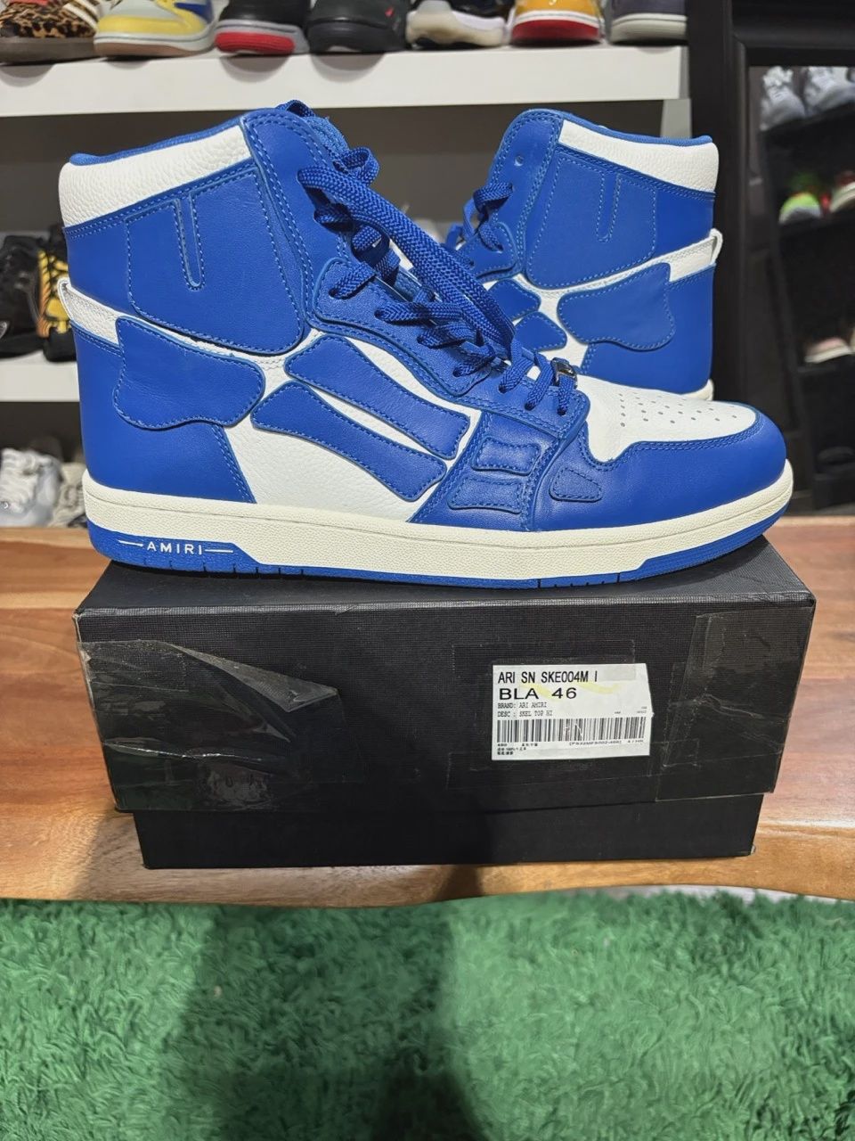 Amiri Skelton Blue High • Pre-Owned [3200]
