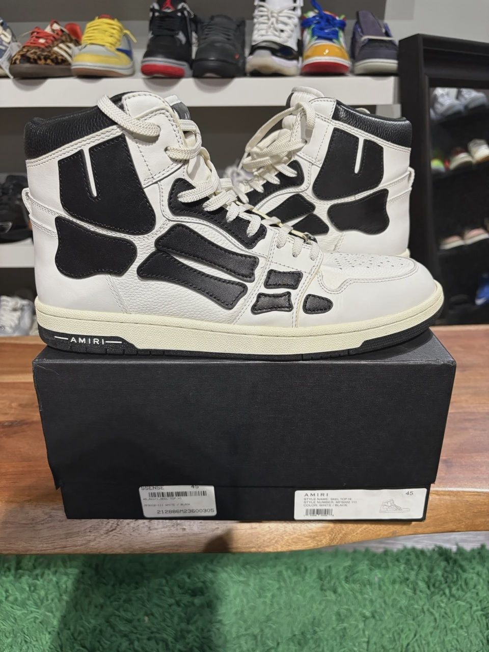 Amiri Skeleton High black • Pre-Owned [6069]