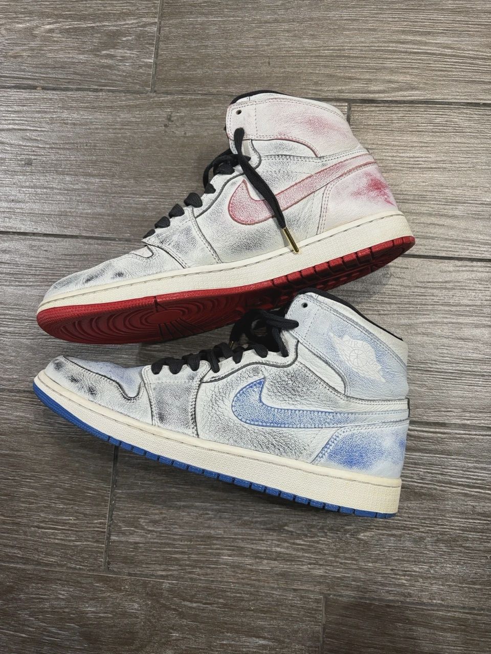Jordan 1 SB Lance Mountain White No Box • Pre-Owned [0118]