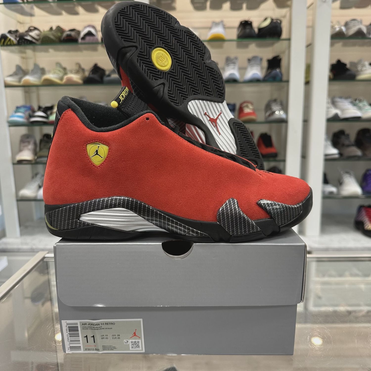 Air Jordan 14 Retro Ferrari (2025) • Pre-Owned [1939]