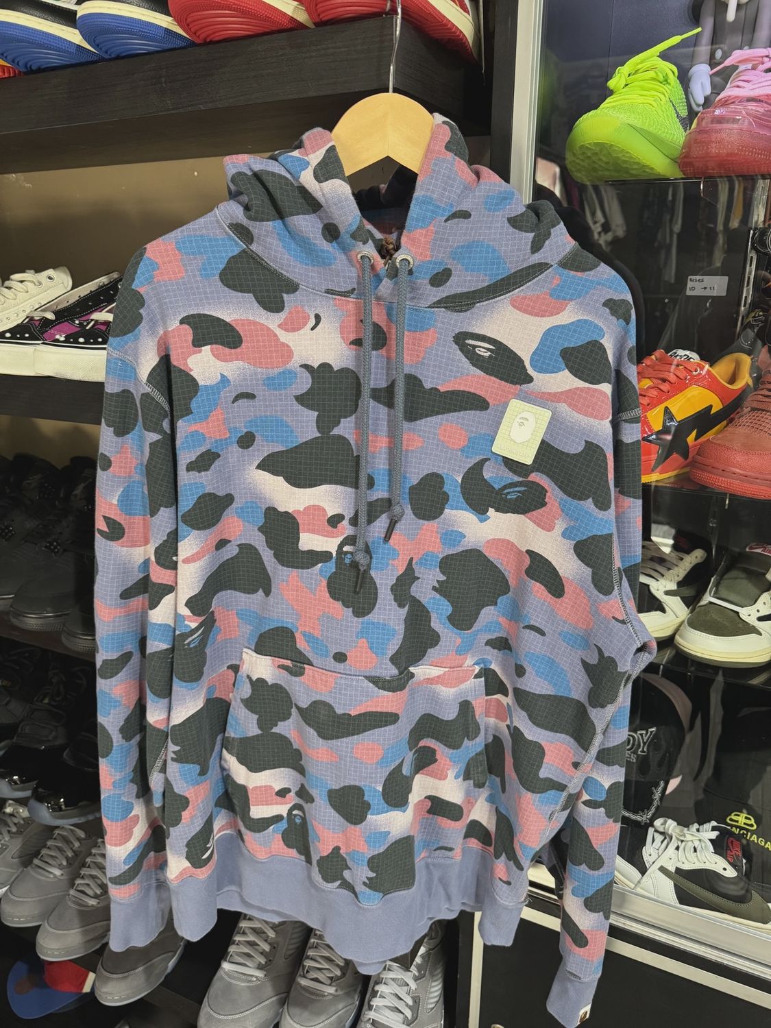 Bape hoodie XXL purple blue • Brand New [6076]