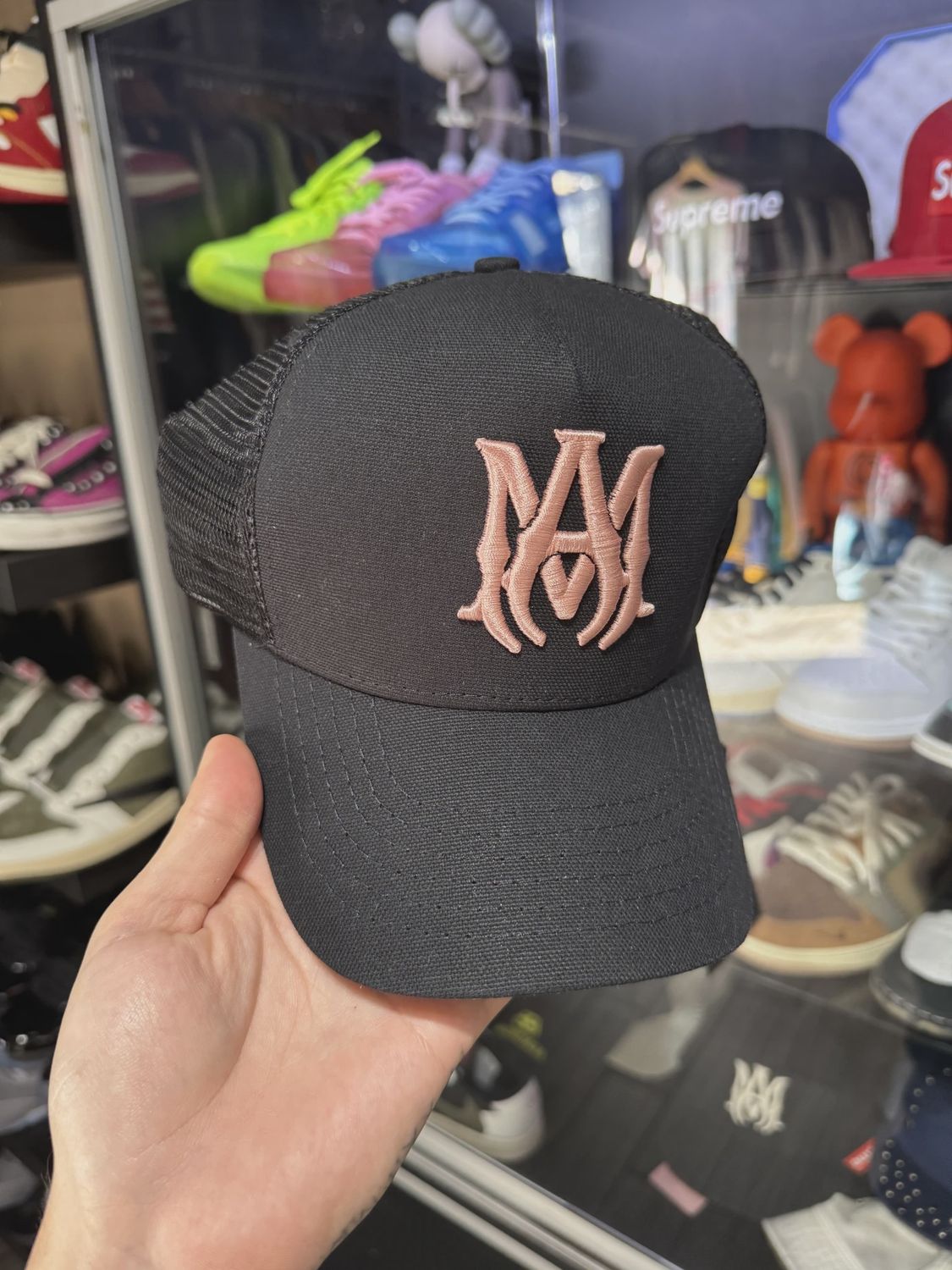 Amiri Black Pink  Hat • Brand New [8925]