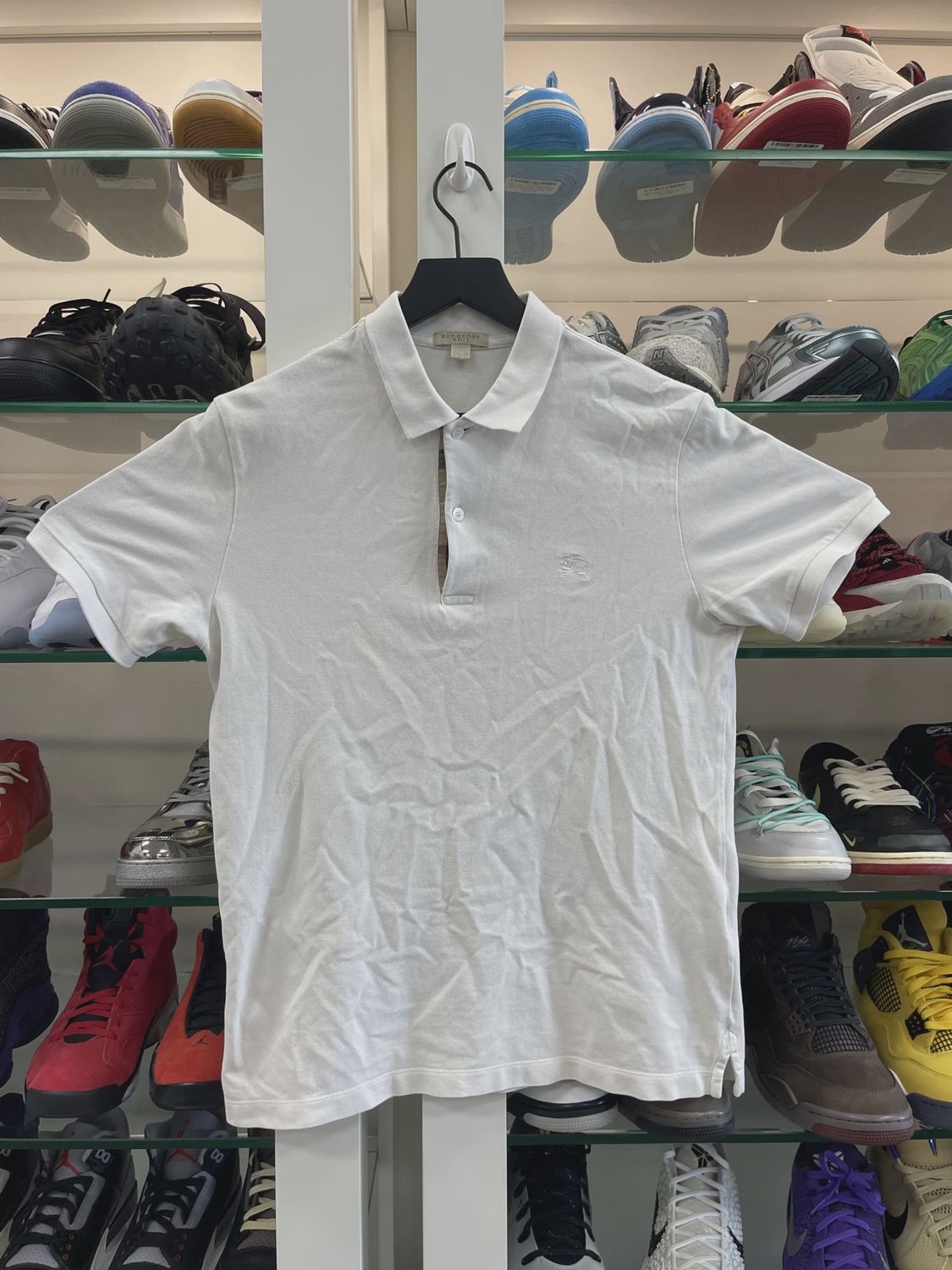 Burberry Brit Cotton Piqué Polo Shirt • Pre-Owned [3230]