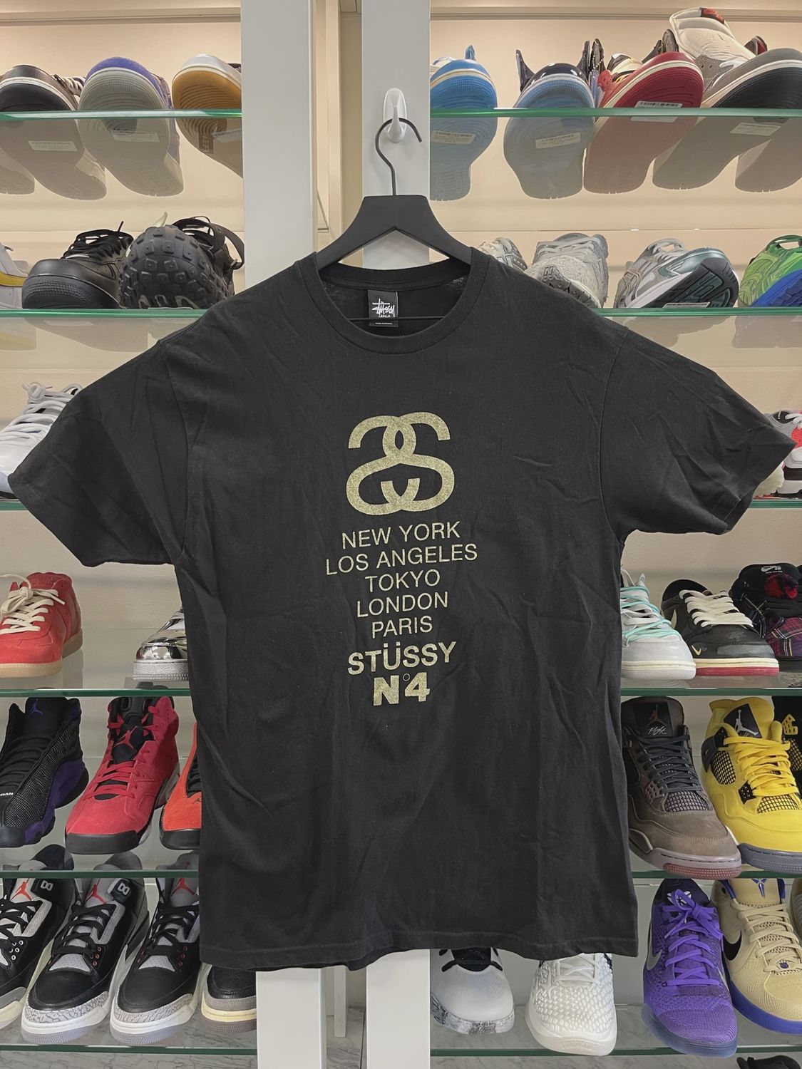 Stüssy No. 4 World Tour T-Shirt • Pre-Owned [0076]