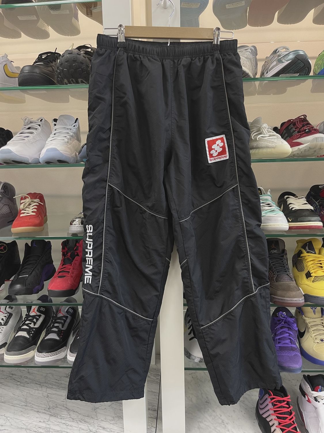 Supreme Reflective Piping Track Pant • Pre-Owned [0001]