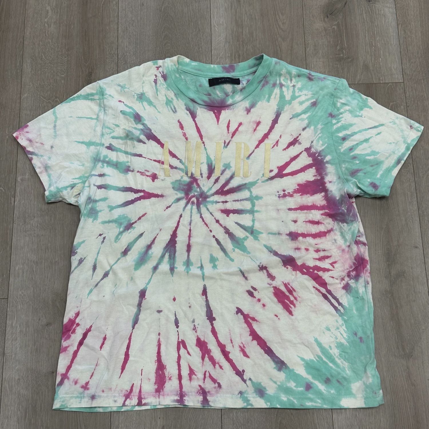 Amiri Core Logo Tie-Dye Tee, • Pre-Owned [6455]