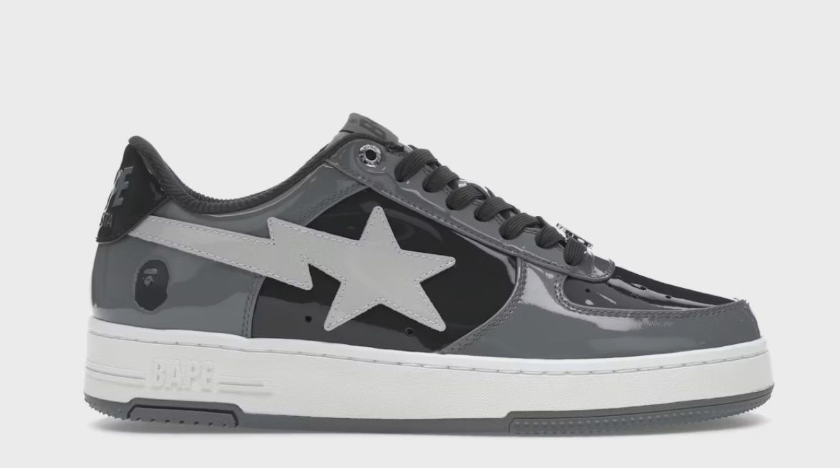 A Bathing Ape Bape Sta #1 Grey • Brand New [4270]