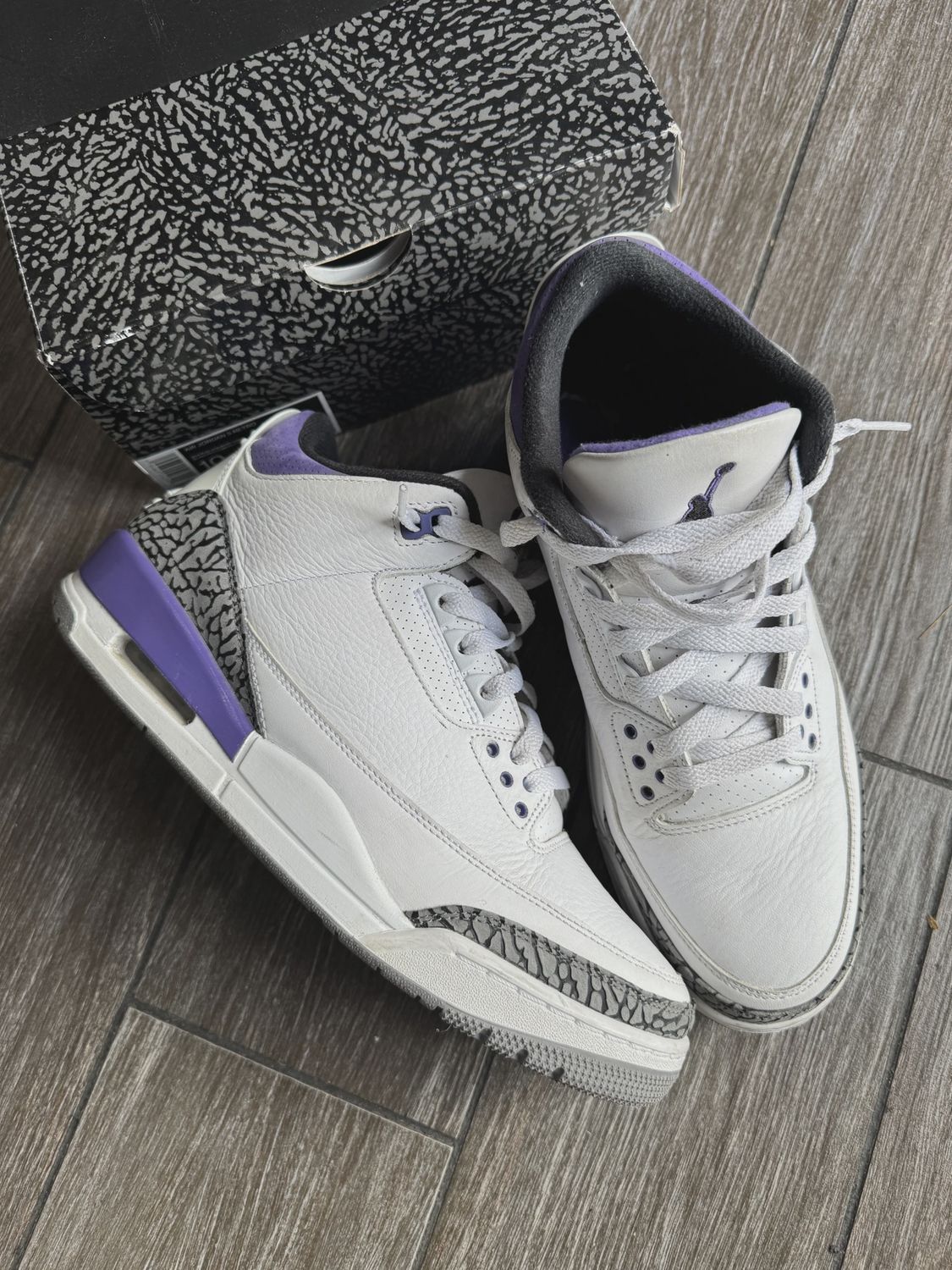 Air Jordan 3 Retro Dark Iris • Pre-Owned [8964]