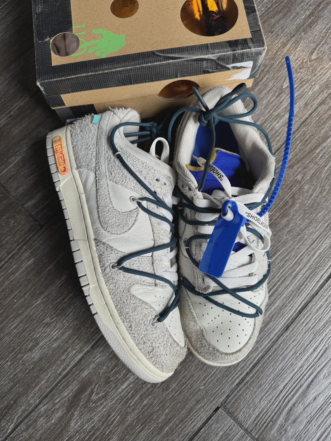 Nike Dunk Low Off-White Lot 16 • Pre-Owned [4907]