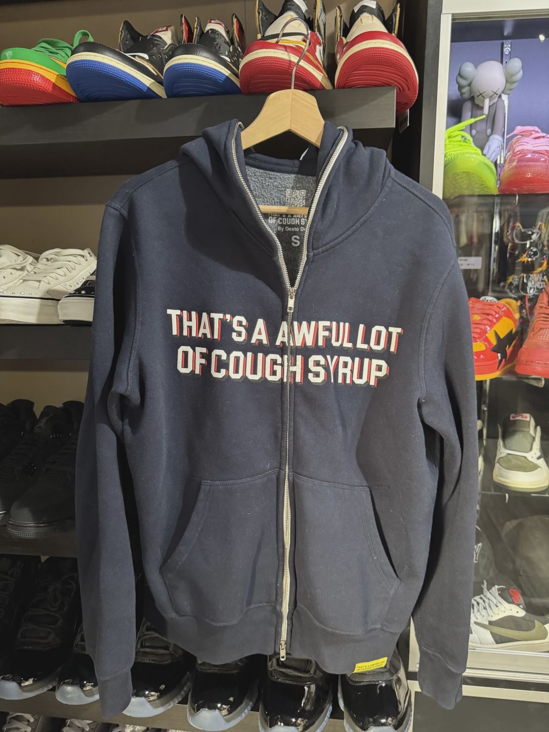 ALOCS Zip Up Hoodie size S • Pre-Owned [7321]