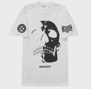 Supreme Bounty Hunter Skulls Tee White • Brand New [9911]