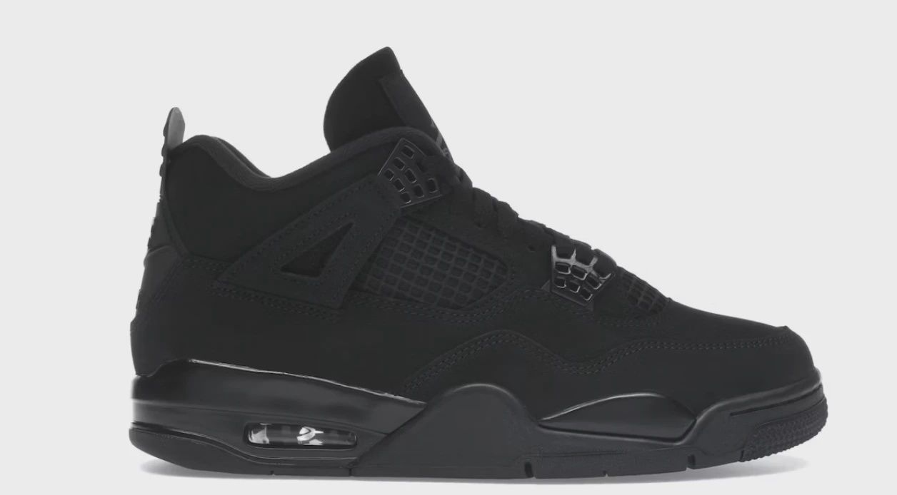 Jordan 4 Retro Black Cat (2025) • Brand New [7463]