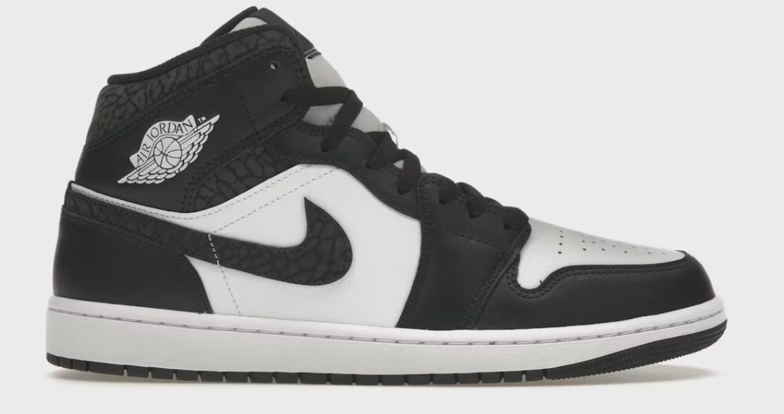 Jordan 1 Mid SE Panda Elephant • Brand New [0084]