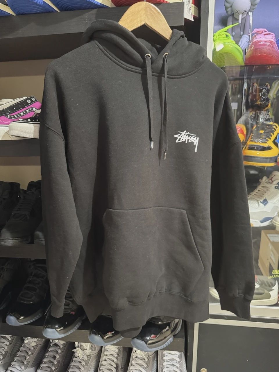 Stussy Black 8 Ball Hoodie • Brand New [1420]